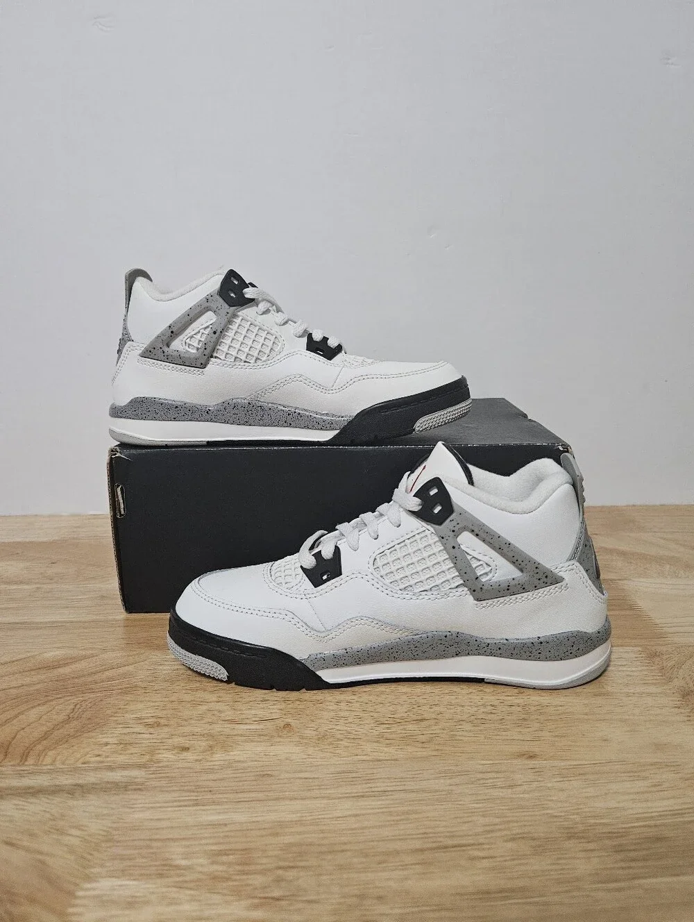 Nike Jordan 4 Retro White Cement PS